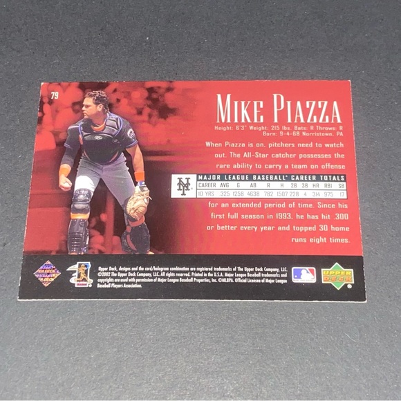 Mike Piazza cards 1994-2002 - Picture 6 of 6